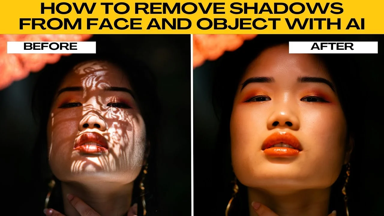 How to Remove Unwanted Shadows from Photos with AI?