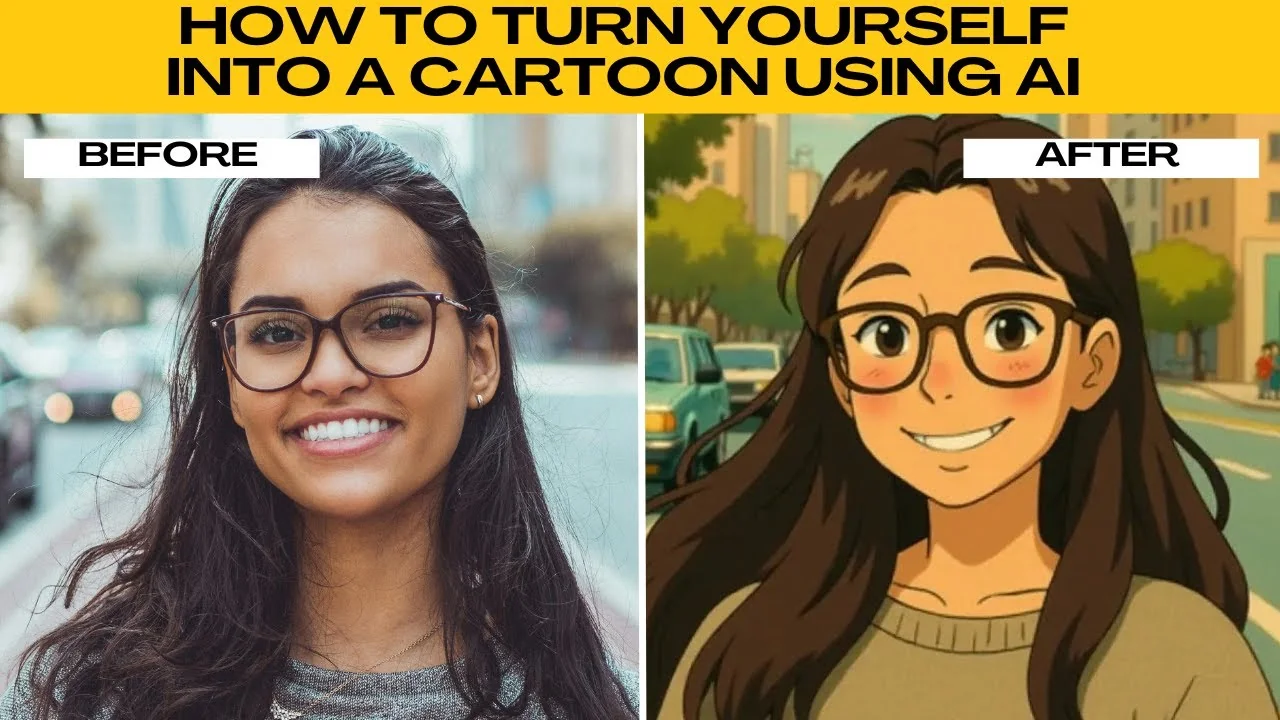How to Visualize Yourself as a Cartoon Character with AI?